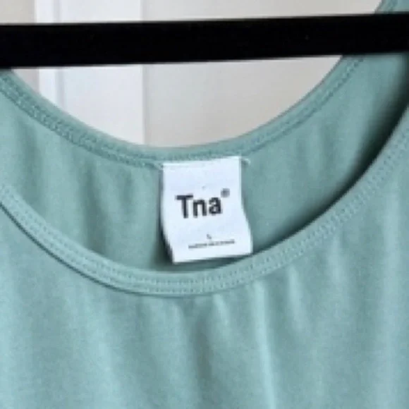 TNA Soft Green Tank Top - Picture 2 of 2
